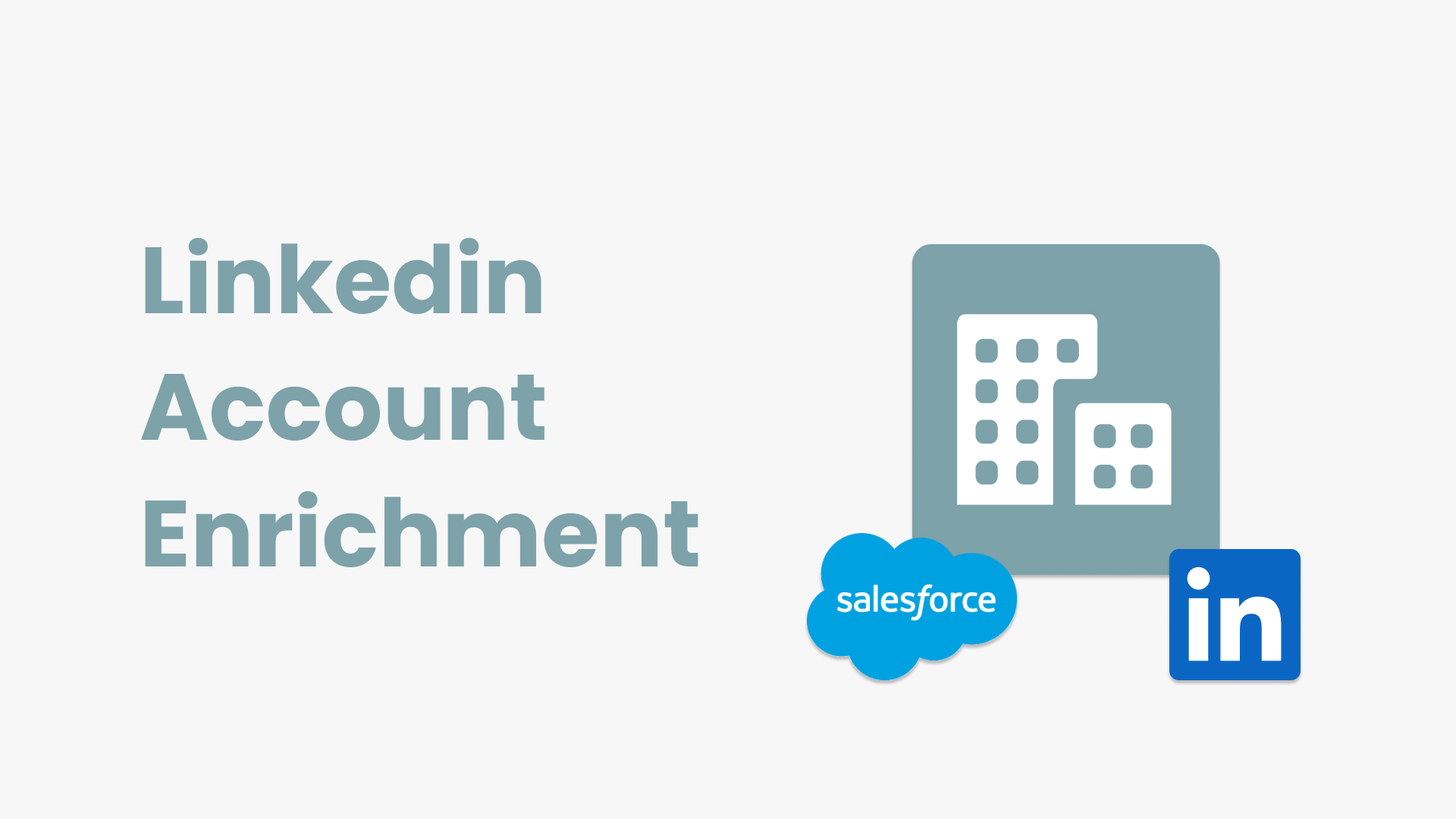 Delpha can enrich Salesforce Accounts with data from LinkedIn.